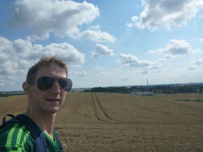 Backpacking in Poland: Exploring Peaceful, Pleasant, Holy Pelplin The walk to the Hill of John Paul II