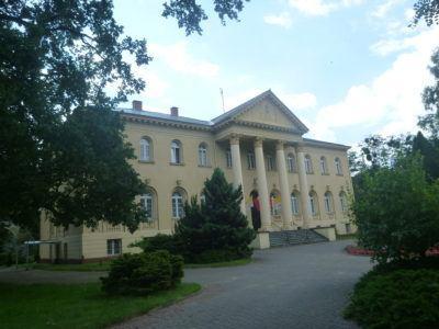 Backpacking in Poland: Exploring Peaceful, Pleasant, Holy Pelplin Gardens and Bishop's Palace