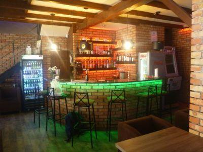 Backpacking in Poland: Exploring Peaceful, Pleasant, Holy Pelplin Pub Klimat, only pub in Pelplin!