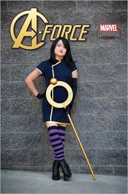 A-FORCE #9 COSPLAY VARIANT by Crystal Melton A-FORCE #9 COSPLAY VARIANT by Crystal Melton