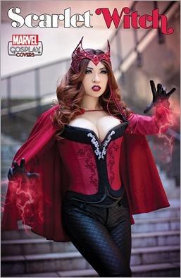 SCARLET WITCH #10 COSPLAY VARIANT by Yaya Han SCARLET WITCH #10 COSPLAY VARIANT by Yaya Han