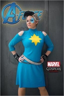 A-FORCE #10 COSPLAY VARIANT by Corrine Vitek A-FORCE #10 COSPLAY VARIANT by Corrine Vitek