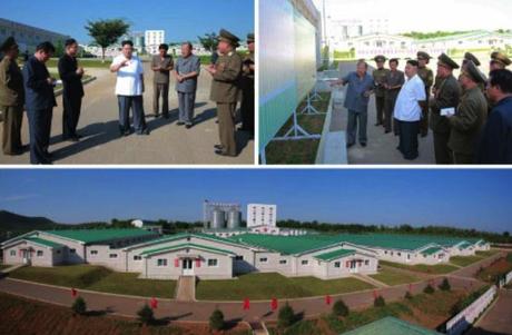 Kim Jong Un Visits Taedonggang Farms