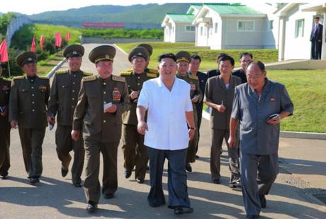 Kim Jong Un Visits Taedonggang Farms