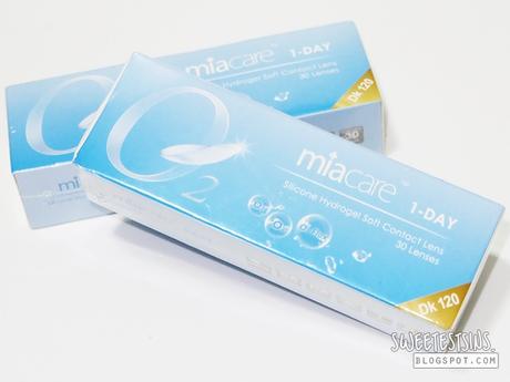 miacare 1 day silicone hydrogel soft contact lens
