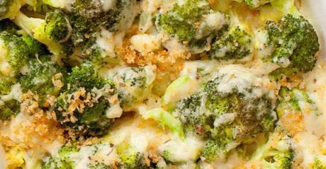 Broccoli and Swiss Cheese Bake