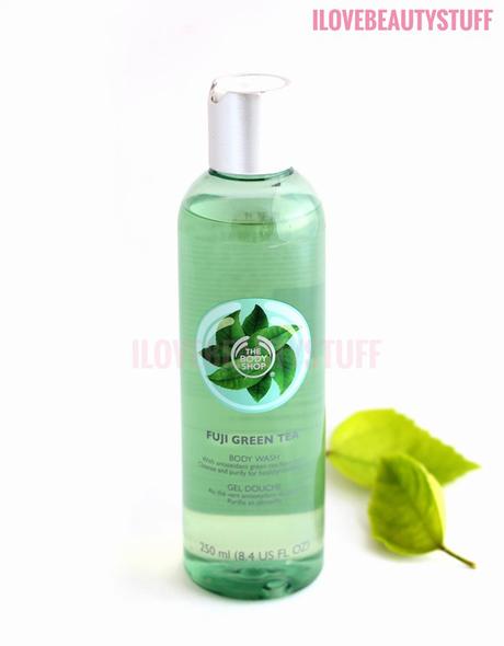 THE BODY SHOP FUJI GREEN TEA BODY WASH REVIEW