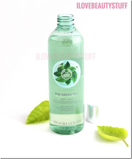 THE BODY SHOP FUJI GREEN TEA BODY WASH REVIEW