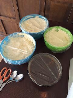 Making 100 Butterbeer Wedding Cupcakes