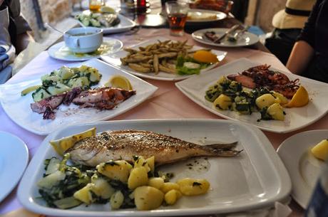Seafood in Croatia