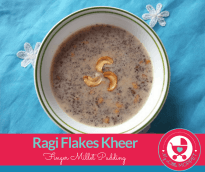 Ragi Flakes Kheer /Finger Millet Pudding