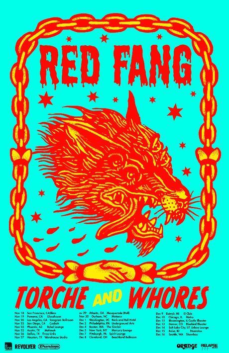Red Fang Announce US Tour, Music Featured on PBR Pinball Machine
