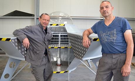 A new UFO has landed at the Ovniport d'Arès, part 2: meeting the designers!