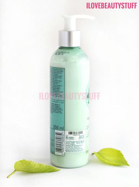 THE BODY SHOP FUJI GREEN TEA BODY LOTION REVIEW