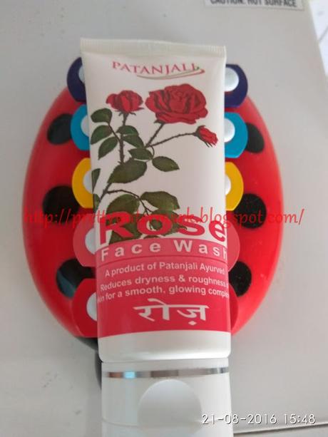 Review- Patanjali Rose Face Wash