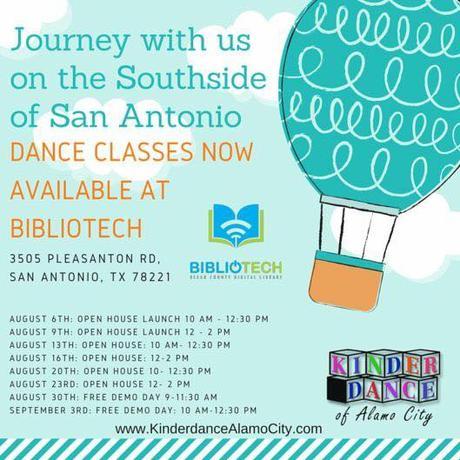 Children's Dance Classes at the Bibliotech in South San Antonio
