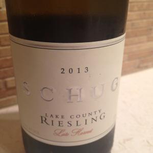 Schug 2013 Riesling Late Harvest