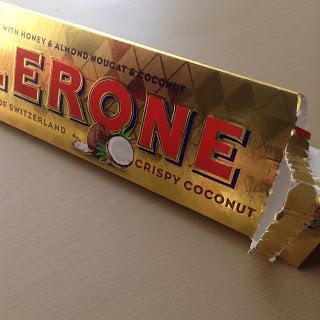 Toblerone Crispy Coconut (Duty Free) Review