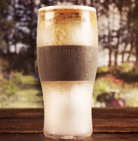 Self Freezing Beer and Pint Glass