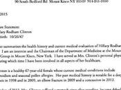 Hillary Clinton Refuses Release Up-to-date Detailed Medical Records