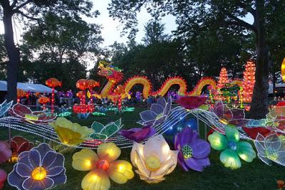 CHINESE LANTERN FESTIVAL: Franklin Square, Philadelphia, PA