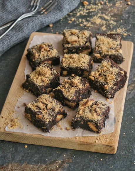 Iced Cappuccino Crunch Brownies