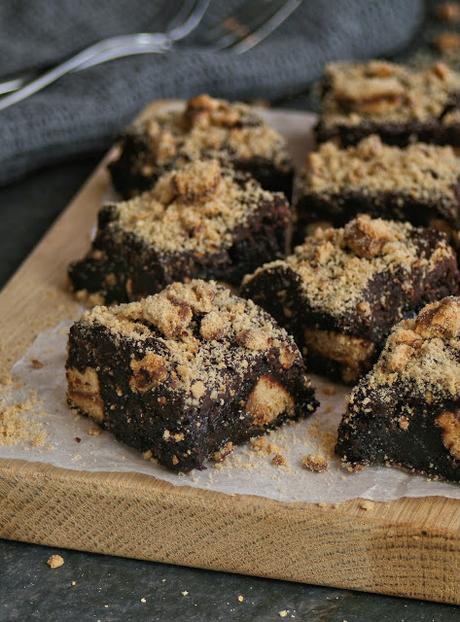 Iced Cappuccino Crunch Brownies