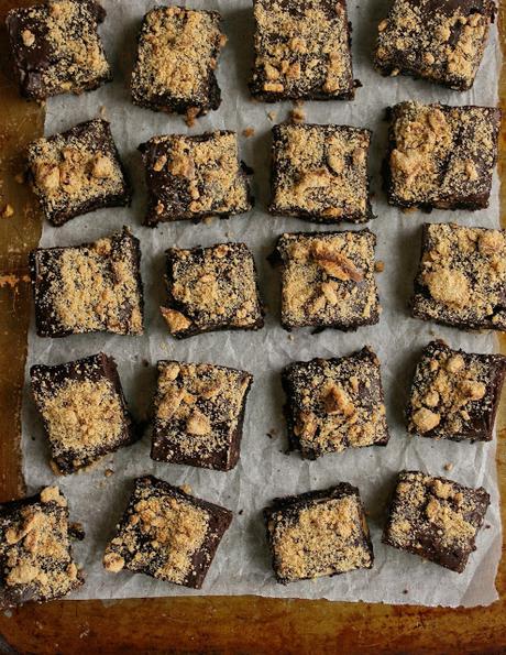 Iced Cappuccino Crunch Brownies