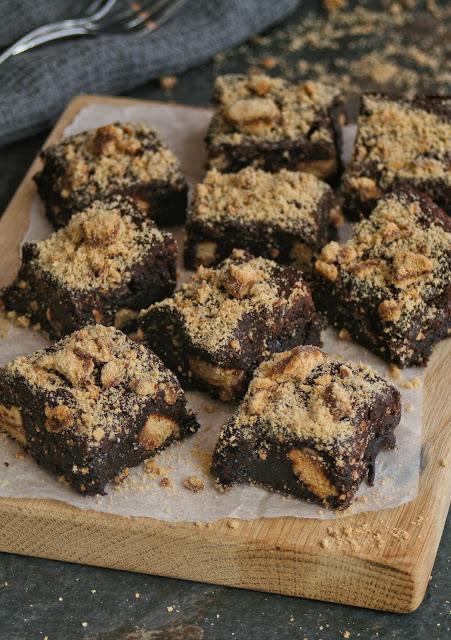 Iced Cappuccino Crunch Brownies