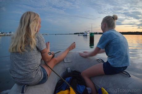 2016: sunset on the Mystic river