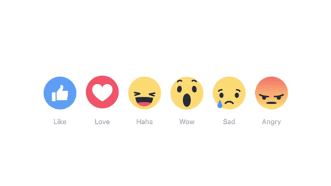 facebook reactions emoji