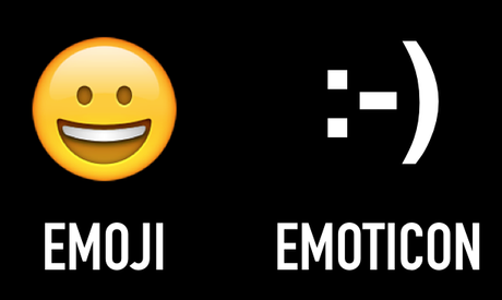 What are emoji vs emoticons?