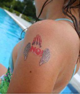 German magic 'no' tattoo to deter Muslim rapes