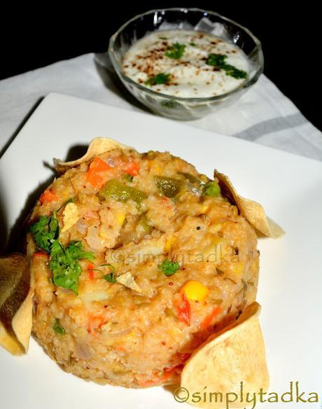 Vegetable Dalia Using REDMOND’s Smart Multicooker