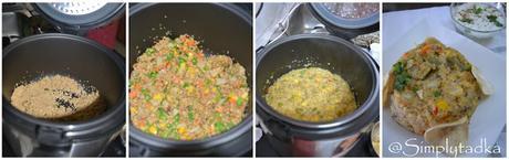 Vegetable Dalia Using REDMOND’s Smart Multicooker