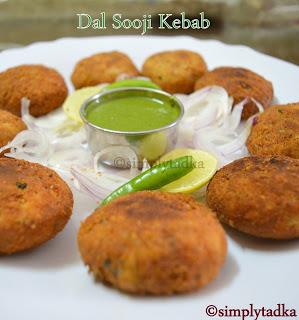 Leftover Dal Sooji Kebab | Dal Sooji Tikki