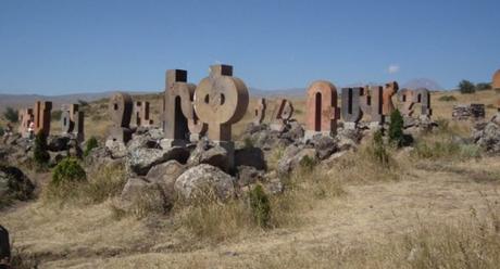 Armenian Alphabet Monument, Byurakan