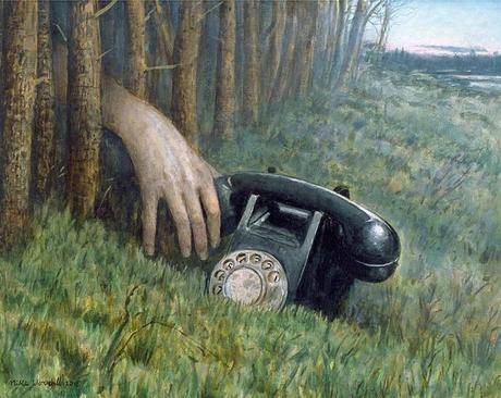 Enigmatic And Dreamlike Oil Paintings by Mike Worrall