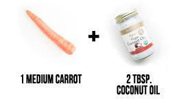 carrot and coconut oil for hair