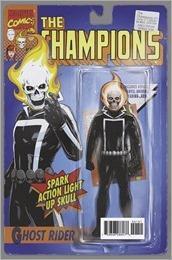 Champions #1 Cover - Classic Action Figure Variant