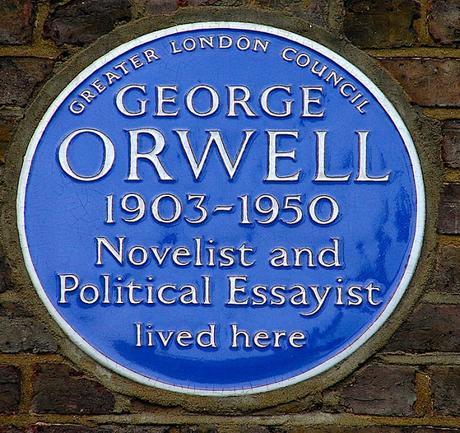 #plaque366 George Orwell