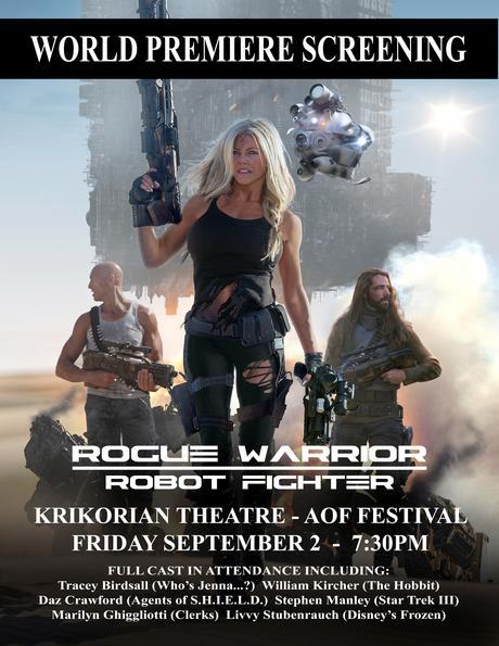 ROGUE WARRIOR: ROBOT FIGHTER to premiere at AOF September 2!