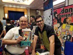 Dan Parent and Jonathan Sternfeld at Terrificon 2016