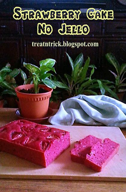 Strawberry Cake No Jello Recipe @ treatntrick.blogspot.com