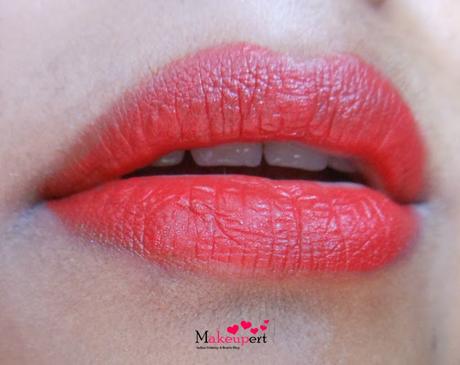 Chambor Powder Matte Lipstick Rubis Rouge // Review, Swatches, Dupe, On My Lips