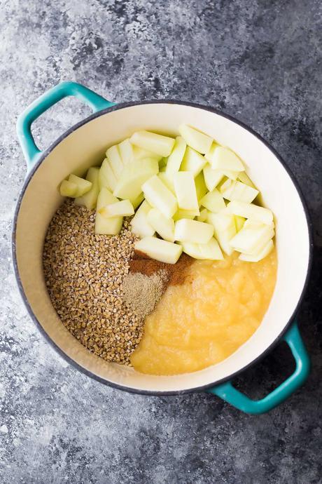 Maple Apple Steel Cut Oats (Make Ahead) Maple Apple Steel Cut Oats (Make Ahead)
