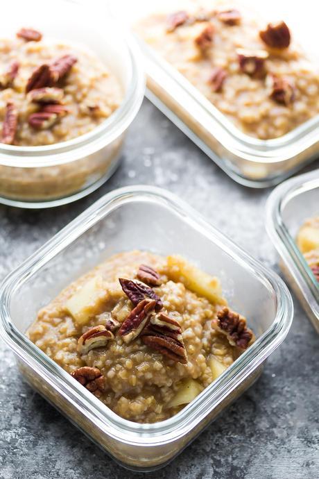 Maple Apple Steel Cut Oats (Make Ahead) Maple Apple Steel Cut Oats (Make Ahead)