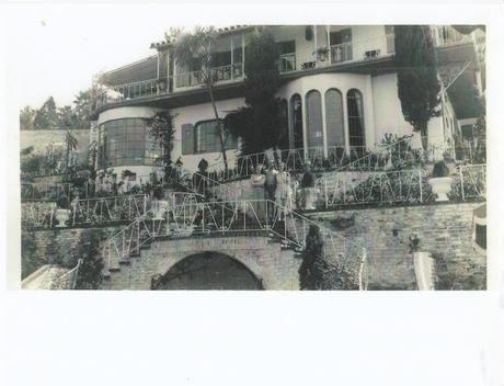 The Villa Valentino: a showplace in the Hollywood Hills.