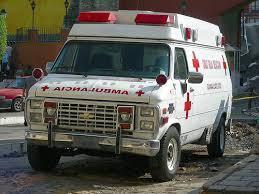 Chevy ambulance van