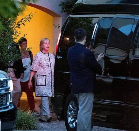 Hillary's ambulance van
